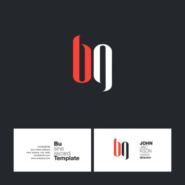 BG harf Logo kartvizit
