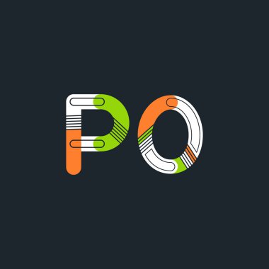 harf ve rakam P0 logosu