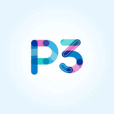 harf ve rakam P3 logosu