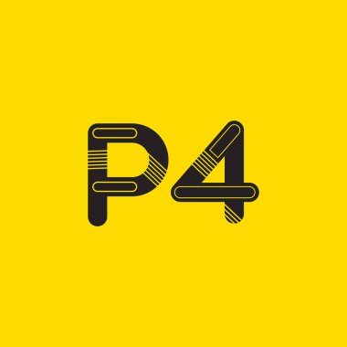 harf ve rakam P4 logosu