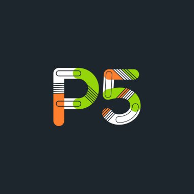 harf ve rakam P5 logosu