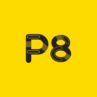 harf ve rakam P8 logosu