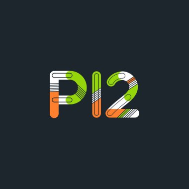 harf ve rakam P12 logosu