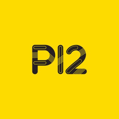 harf ve rakam P12 logosu