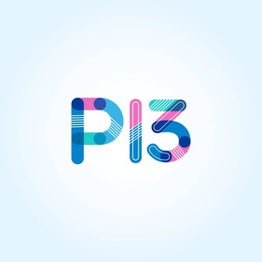 harf ve rakam P13 logosu
