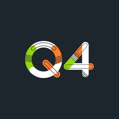 harf ve rakam Q4logo