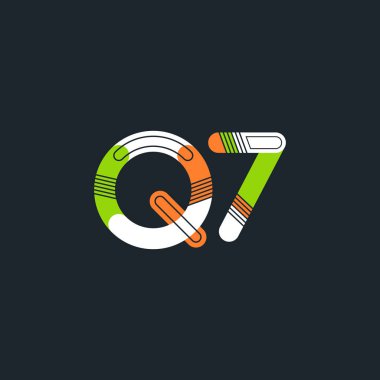 harf ve rakam Q7 logosu