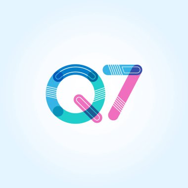 harf ve rakam Q7 logosu