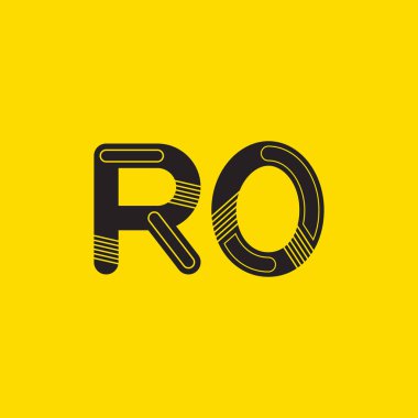 harf ve rakam R0 logosu