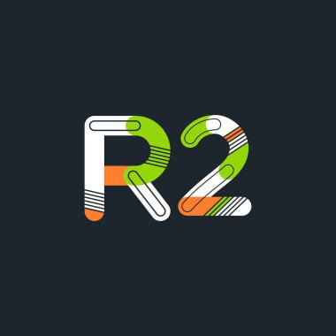 harf ve rakam R2 logo