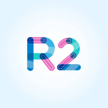 harf ve rakam R2 logo
