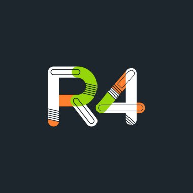 harf ve rakam R4 logosu