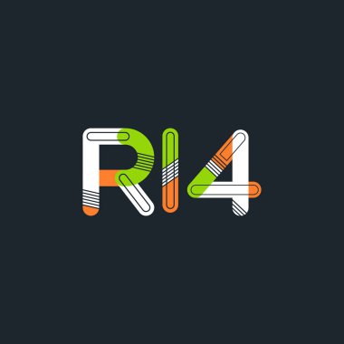 harf ve rakam R14 logosu