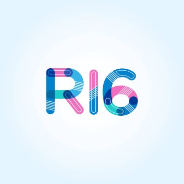harf ve rakam R16 logosu