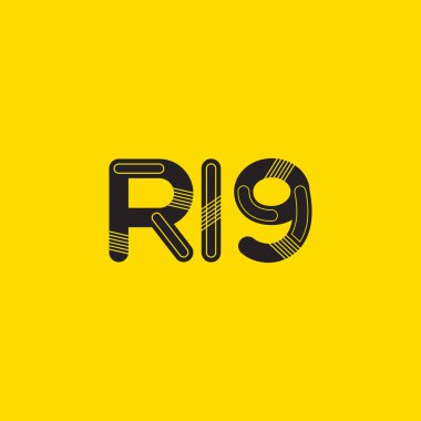 harf ve rakam R19 logosu