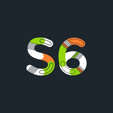 harf ve rakam S6 logosu
