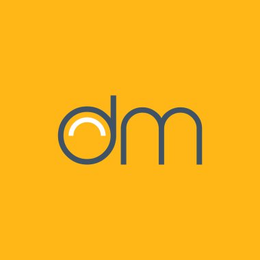 mektup logo Dm yuvarlak