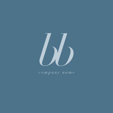 BB harf Logo şablonu