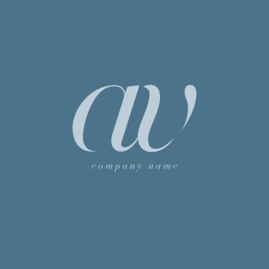 Av harf Logo şablonu