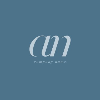 Bir harf Logo şablonu