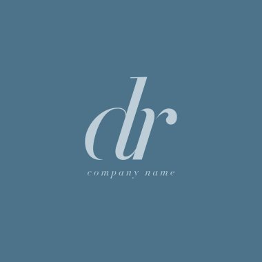 Dr Letters Logo şablonu