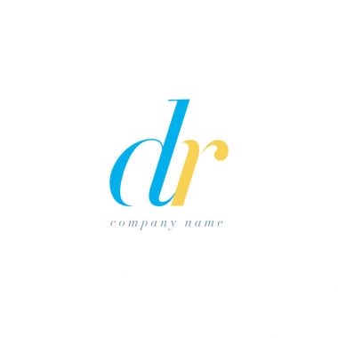 Dr Letters Logo şablonu