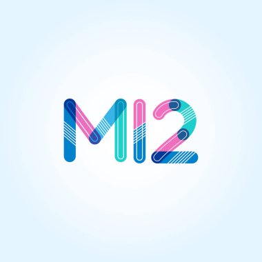 harf ve rakam M12 logosu