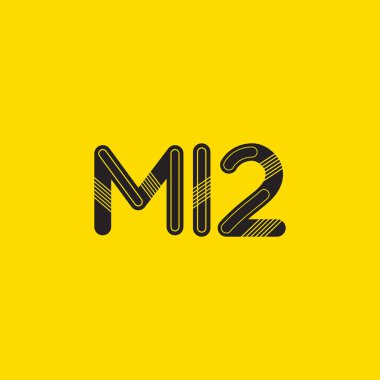 harf ve rakam M12 logosu