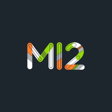 harf ve rakam M12 logosu