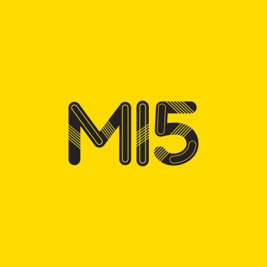 harf ve rakam M15 logosu