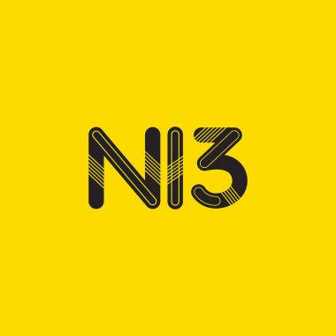 harf ve rakam N13 logosu