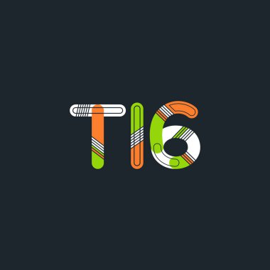 harf ve rakam T16 logosu