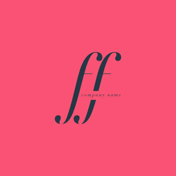 Ff 字母标志模板 — 图库矢量图片
