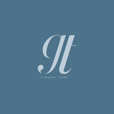 Gt harf Logo şablonu