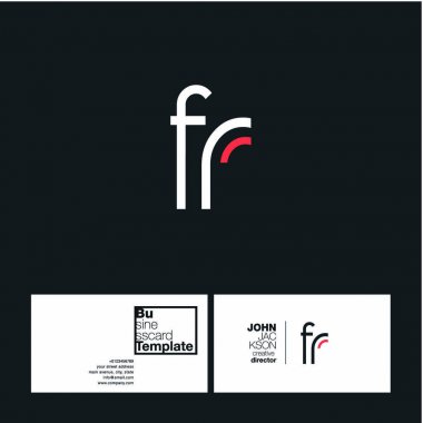 Fr harf Logo kartvizit