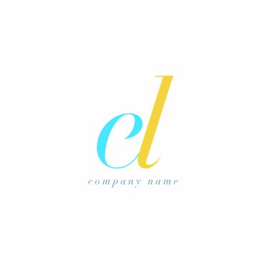 El harf Logo şablonu