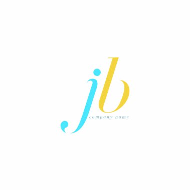 JB harf Logo şablonu