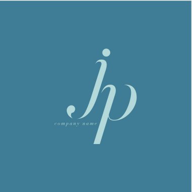 JP Letters Logo şablonu