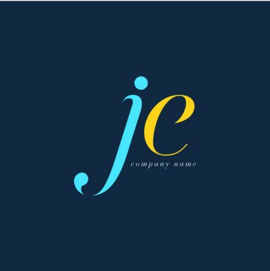 JE Letters Logo template