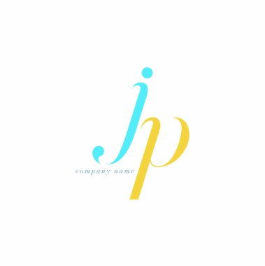 JP Letters Logo şablonu