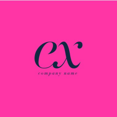 Harf Logo şablonu ex