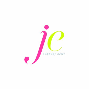 JE Letters Logo template