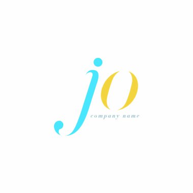 Jo harf Logo şablonu