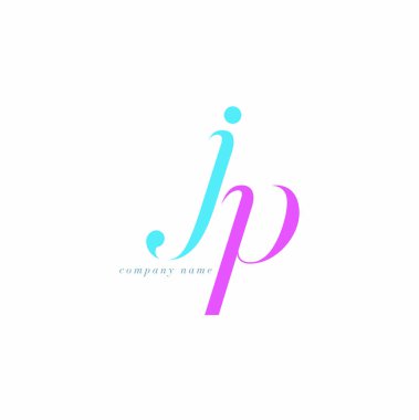 JP Letters Logo şablonu