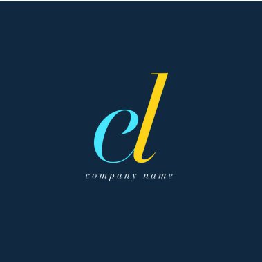 El harf Logo şablonu