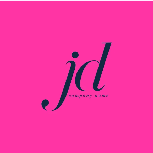 JD Letters Logo template — Stock Vector