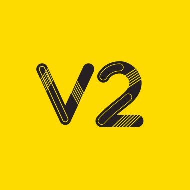 harf ve rakam V2 logosu