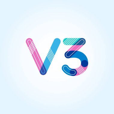 harf ve rakam V3 logosu