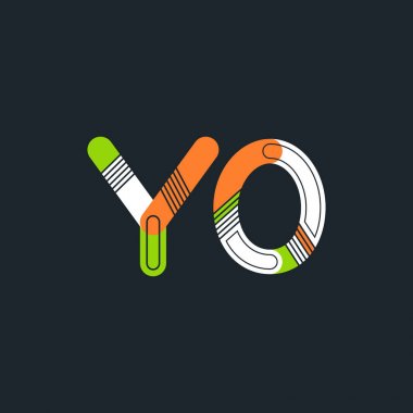 harf ve rakam Y0 logosu