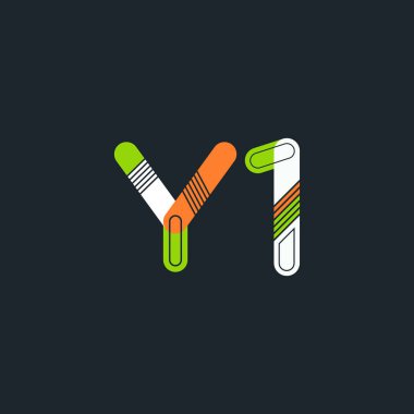 harf ve rakam Y1 logosu